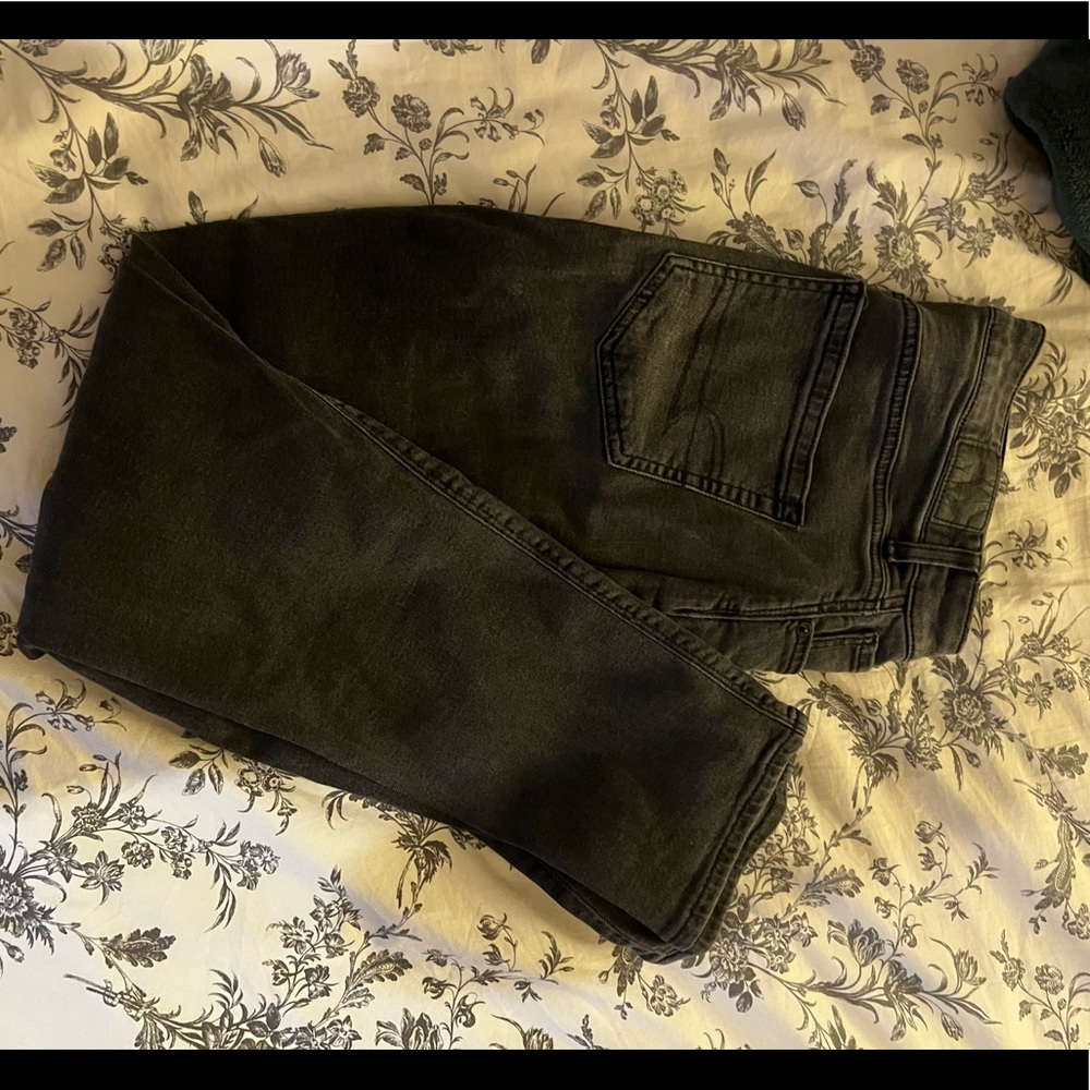 Black stretch pants